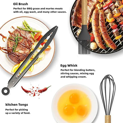 12 Pcs Cooking Utensils Set - sparksavyonline