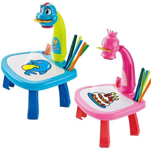 LED Projector Art Painting Table for Kids - sparksavyonline