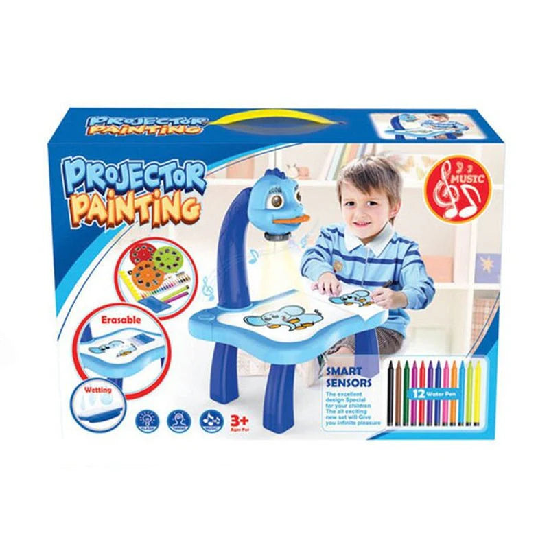 LED Projector Art Painting Table for Kids - sparksavyonline