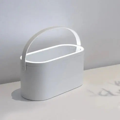 Portable LED Light Storage Box Beauty And Makeup Mirror - sparksavyonline